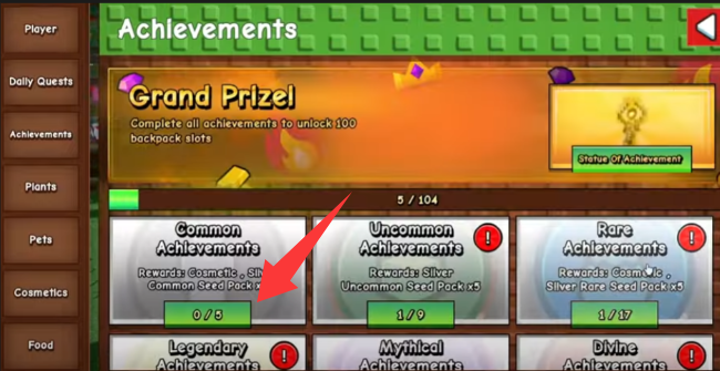common achievements